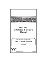 MERIT INDUSTRIES PM0599-03 User manual