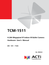 ACTi TCM-1511 User manual