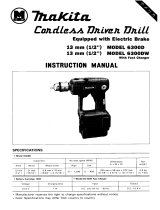 Makita 6300DW User manual