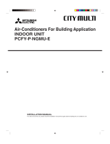 Mitsubishi Electric CITY MULTI PCFY-P15NGMU-E User manual