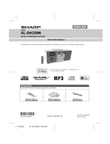 Sharp XL-DH259N User manual