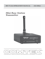 Comtek BST 75-216 User manual