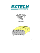 Extech Instruments S3500T User manual