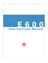 Huawei E600 User manual