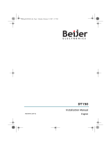 BeiJer DT150 Installation guide