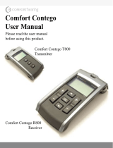 Comfort Contego T800 User manual