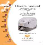 Javelin J210i User manual