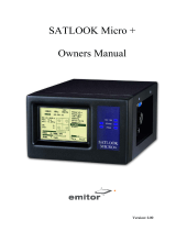 emitor SATLOOK Micro plus Owner's manual
