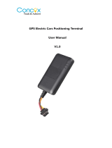 Concox GPS Electric Cars Positioning Terminal User manual