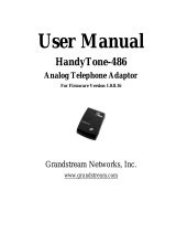 Grandstream Networks HandyTone-486 User manual