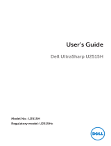 Dell UltraSharp U2515H User manual