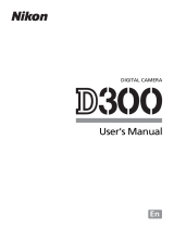 Nikon D300 Owner's manual