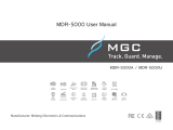 MGC MDR-5000A User manual