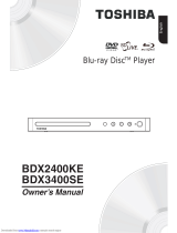 Toshiba BDX2400KE Owner's manual