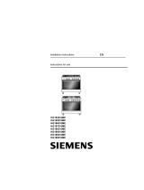 Siemens HG199210ME Owner's manual