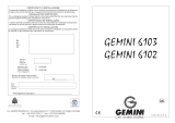Gemini 6103 Owner's manual