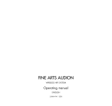 Grundig Fine Arts Audion RCD 8300 Owner's manual