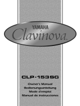 Yamaha CLP-153SG Owner's manual