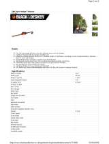 Black & Decker GTC800 Owner's manual