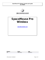 3Dconnexion SpaceMouse Pro User manual