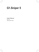 Gigabyte G1.SNIPER 5 Owner's manual