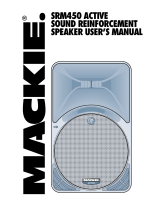 Mackie SRM450 User manual