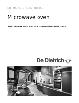 De Dietrich DME795W COMPACT 45 Owner's manual