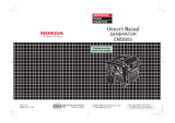 Honda EM5000is Owner's manual