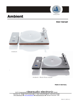 Clearaudio Ambient User manual