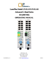 Olson Technology LP-OLAT-X4013-75-FA L-Band Transmitter User manual