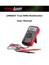 ennoLogic eM860T True RMS User manual