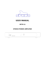 SPHINX MYTH 11 User manual