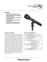 Electro-Voice RE50/B User manual