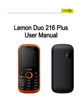 Lemon Duo 216 Plus User manual