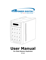 Vinpower Flash Memory Duplicator 2.1 User manual