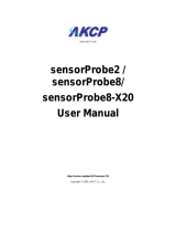 AKCP sensorProbe2 User manual