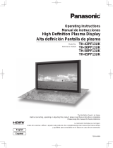 Panasonic TH-42PF11UK User manual