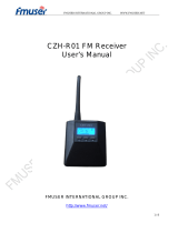 FMUser CZH-R01 User manual