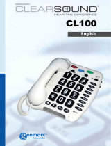 Geemarc CLEARSOUND CL-100 Owner's manual