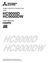 Mitsubishi HC9000D User manual