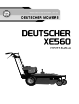 Deutscher XE560 Owner's manual