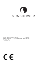 SunShower DELUXE WHITE User manual