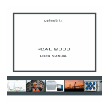 Calmetrix I-Cal 8000 User manual