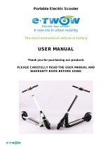 e-TWOW BOOSTER User manual