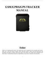 GPS Tracker GPS102 User manual