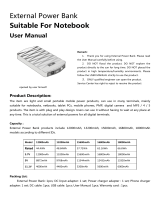 IWO 12000MAH User manual