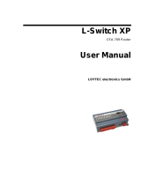 LOYTEC L-Switch XP CEA-709 User manual