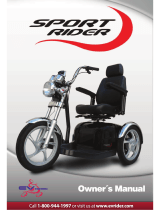 EV Rider SportRider Owner's manual