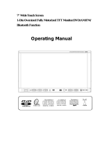 Power Acoustik TID-701NBT Owner's manual