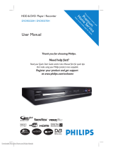 Philips DVDR5520H User manual